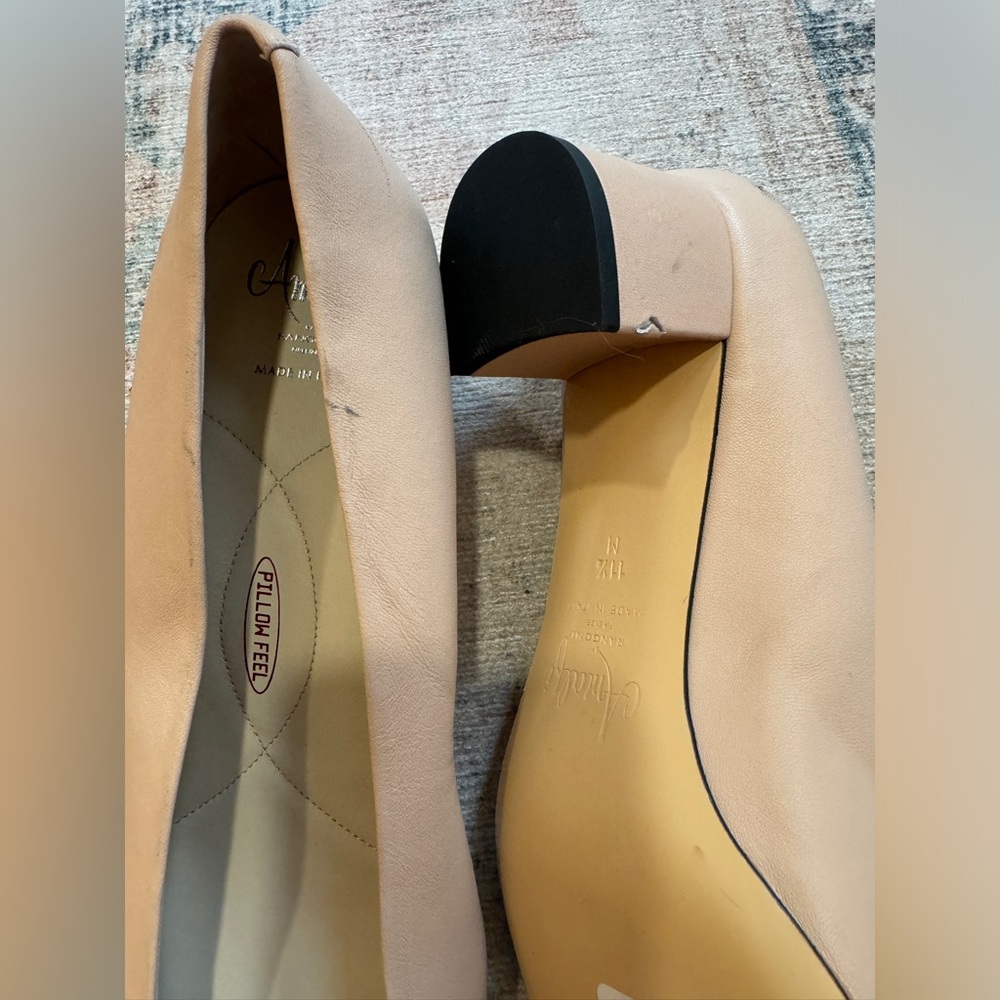 Amalfi Paco Leather Heels - Picture 3 of 3